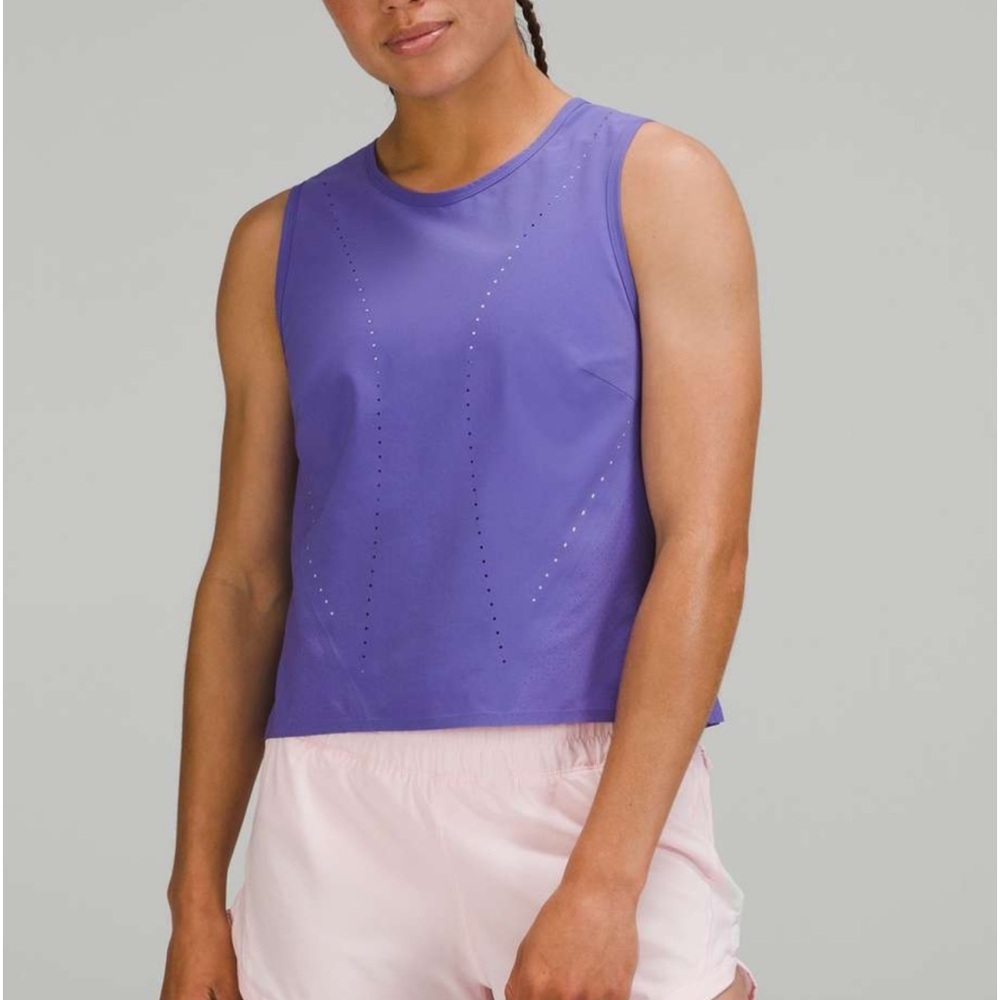 lululemon athletica Purple Sleeveless Workout Tank
